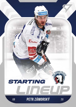 Petr Zamorsky Plzen Tipsport ELH 2022/23 SportZoo 2. serie Starting LINEUP #SL-50